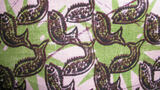 batik style printed fabric