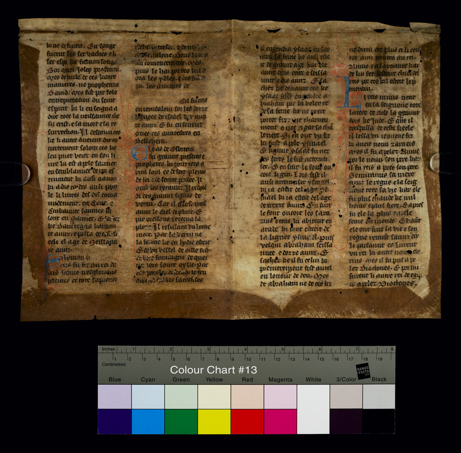 Ripon Cathedral Manuscript Fragments Media credit University of Leeds