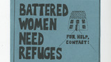 'Battered Women Need Refuges' contact card