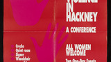 'Women and Domestic Violence in Hackney' Conference poster
