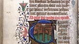 The Three Crosses at the Crucifixion (fol. 141v)