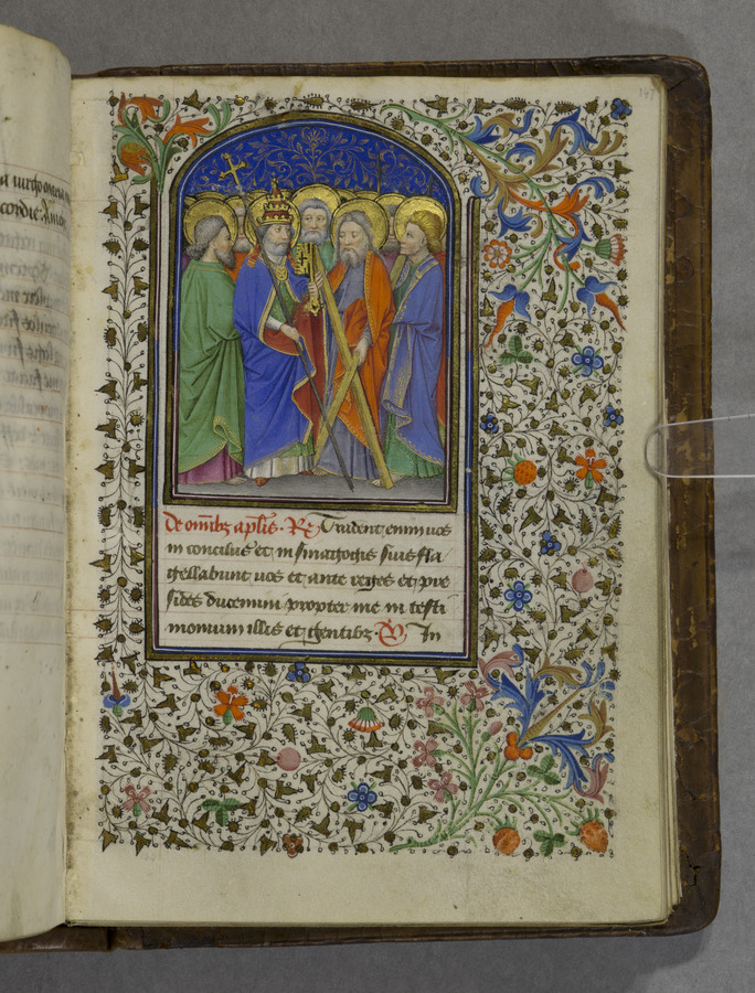 Apostles (fol. 147r) Image credit Leeds University Library