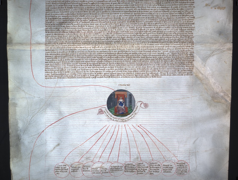 Charles VII of France (image 36) Image credit Leeds University Library