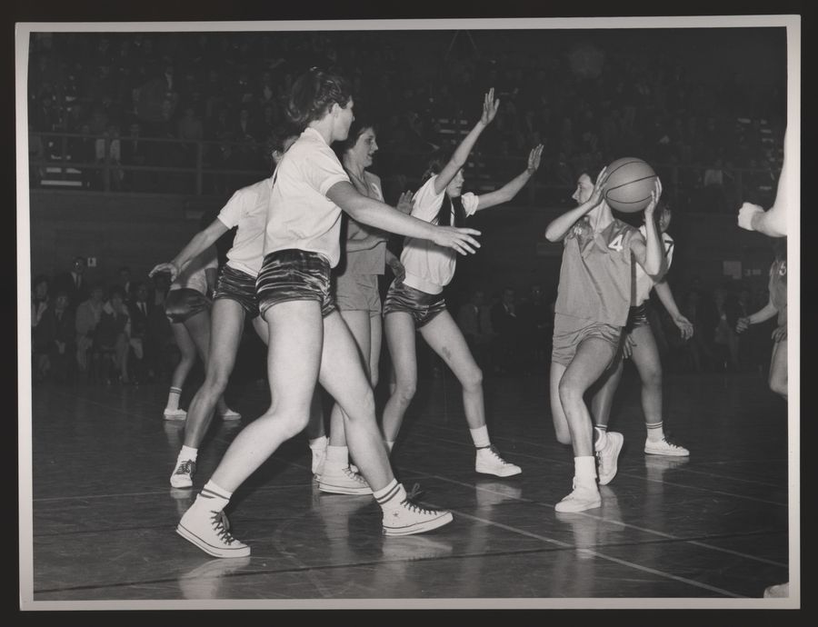 Sport: Basketball Image credit Leeds University Library