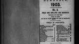 Diary, 1903