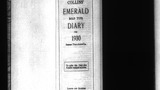 Diary, 1929