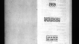 Diary, 1959