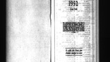 Diary, 1952