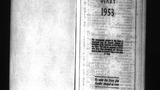 Diary, 1953