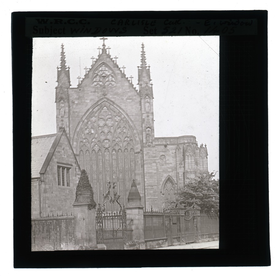 Windows, Carlisle Cath - East Window Image credit Leeds University Library