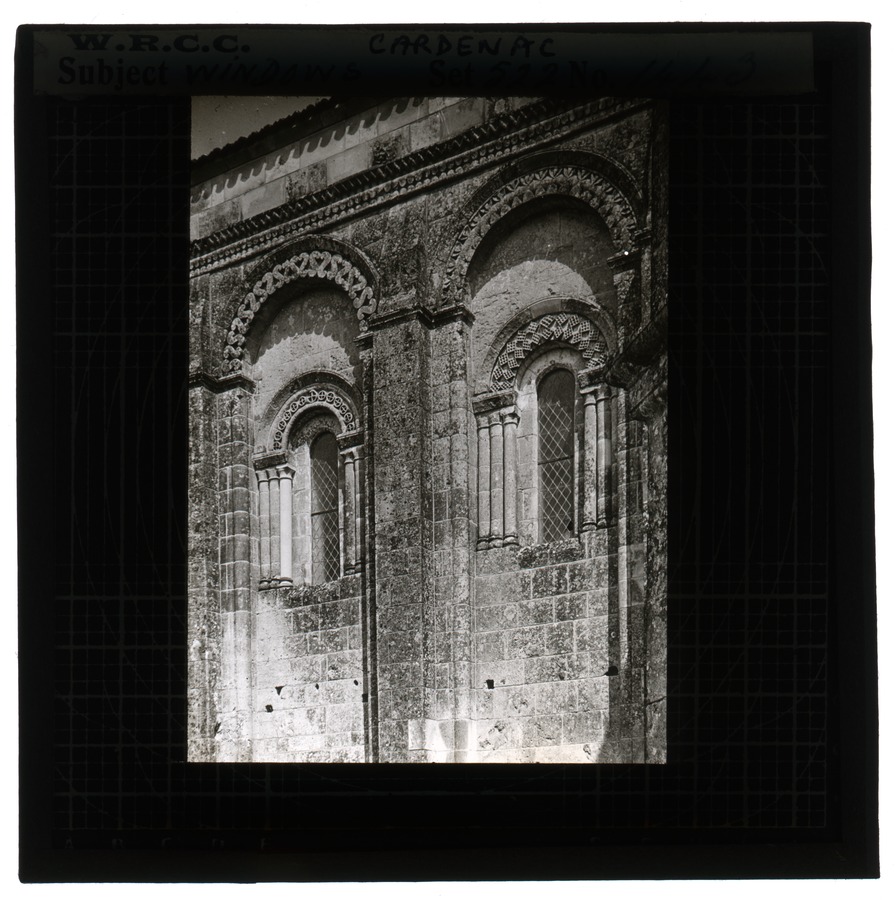 Windows. Cardenac [Chadenac] Image credit Leeds University Library