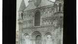 Fronts and exteriors. Poitiers. Notre Dame la Grande