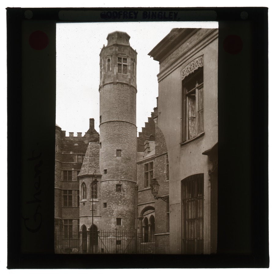 Ghent. [Tower} Image credit Leeds University Library