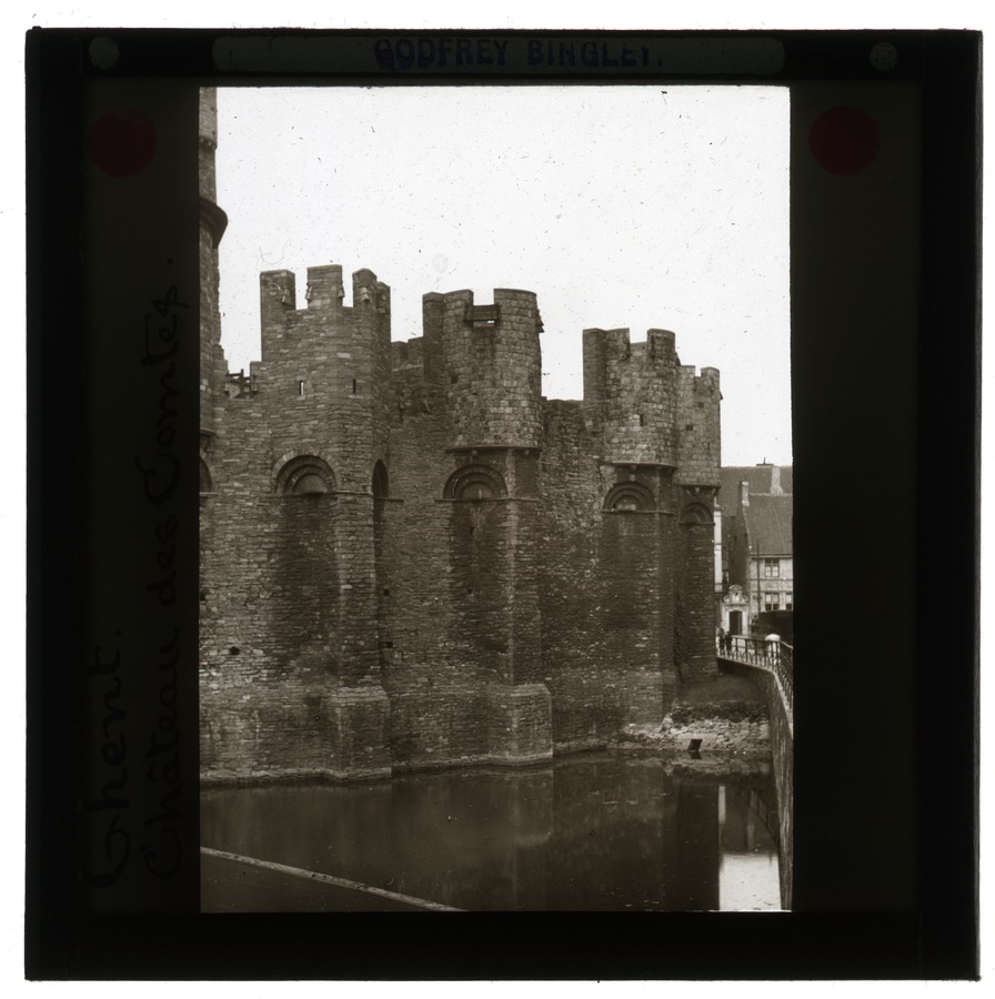 Ghent. Château des comtes [Gravensteen] Image credit Leeds University Library