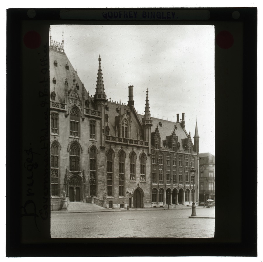 Bruges, Hotel de Ville Image credit Leeds University Library
