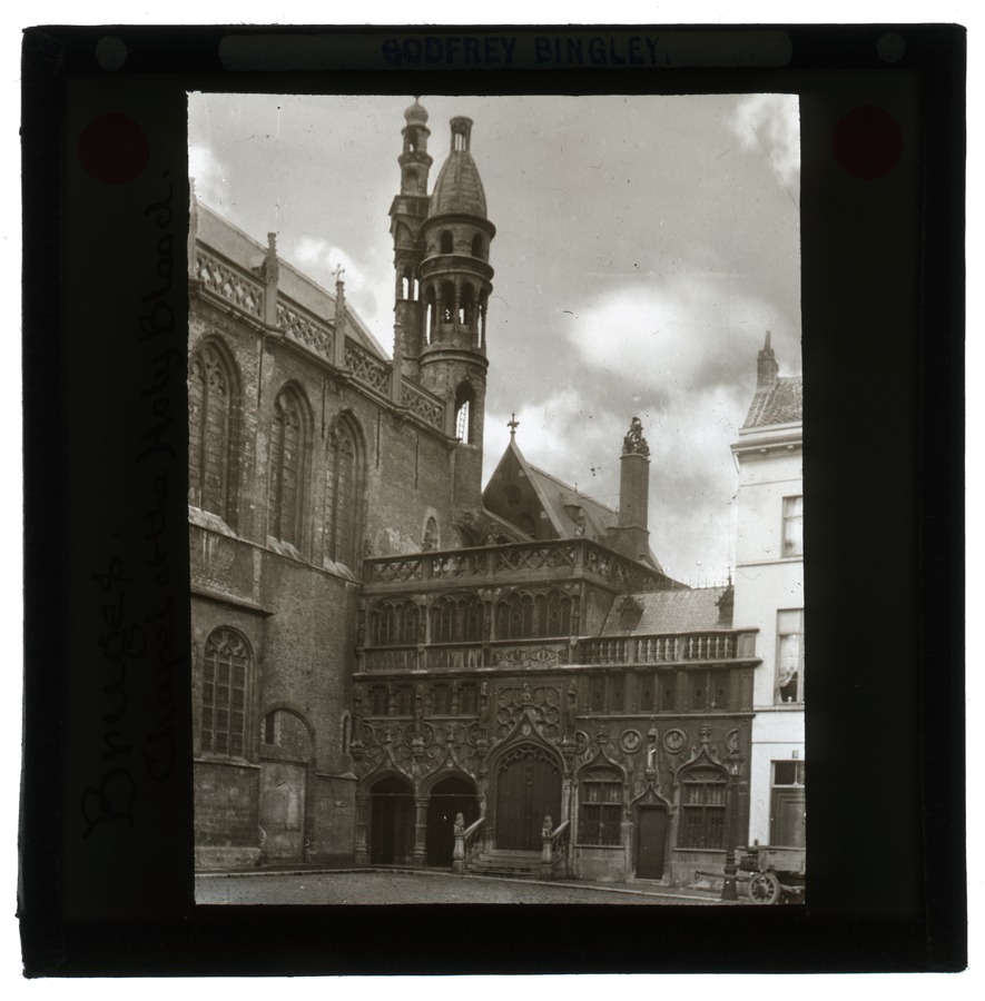 Bruges [Streets, houses] Image credit Leeds University Library