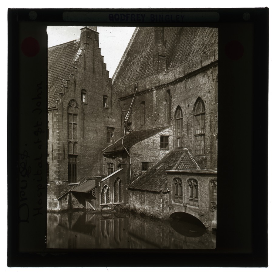 Bruges, the bridges of the Béguinage [The Grand Béguinage] Image credit Leeds University Library