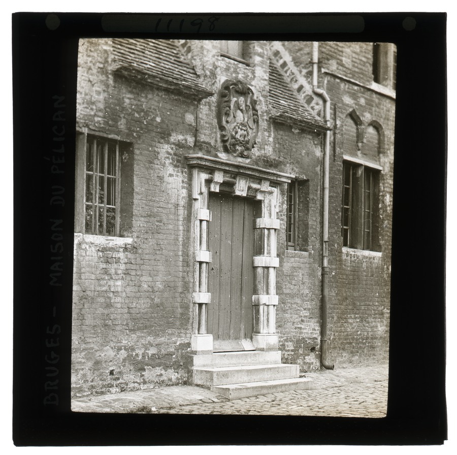 Bruges - Maison du Pélican Image credit Leeds University Library