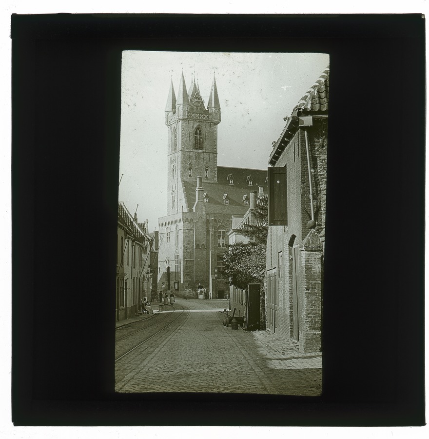 Sluis, belfry Image credit Leeds University Library