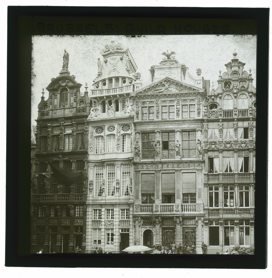 Brussels, Guild Houses Image credit Leeds University Library