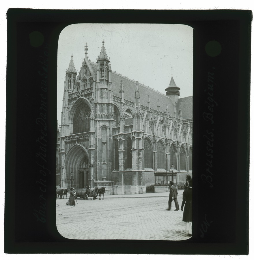 Church of Notre Dame au S.Bavon, Brussels, Belgium Image credit Leeds University Library