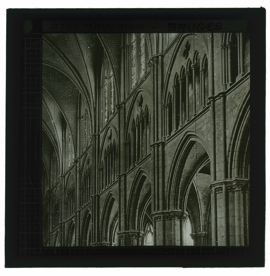 Triforium, Bruges Image credit Leeds University Library