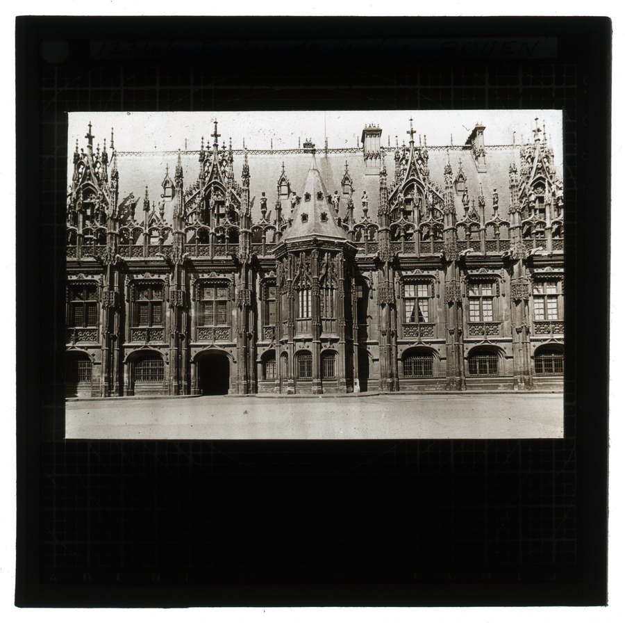 Palais de justice, Rouen Image credit Leeds University Library