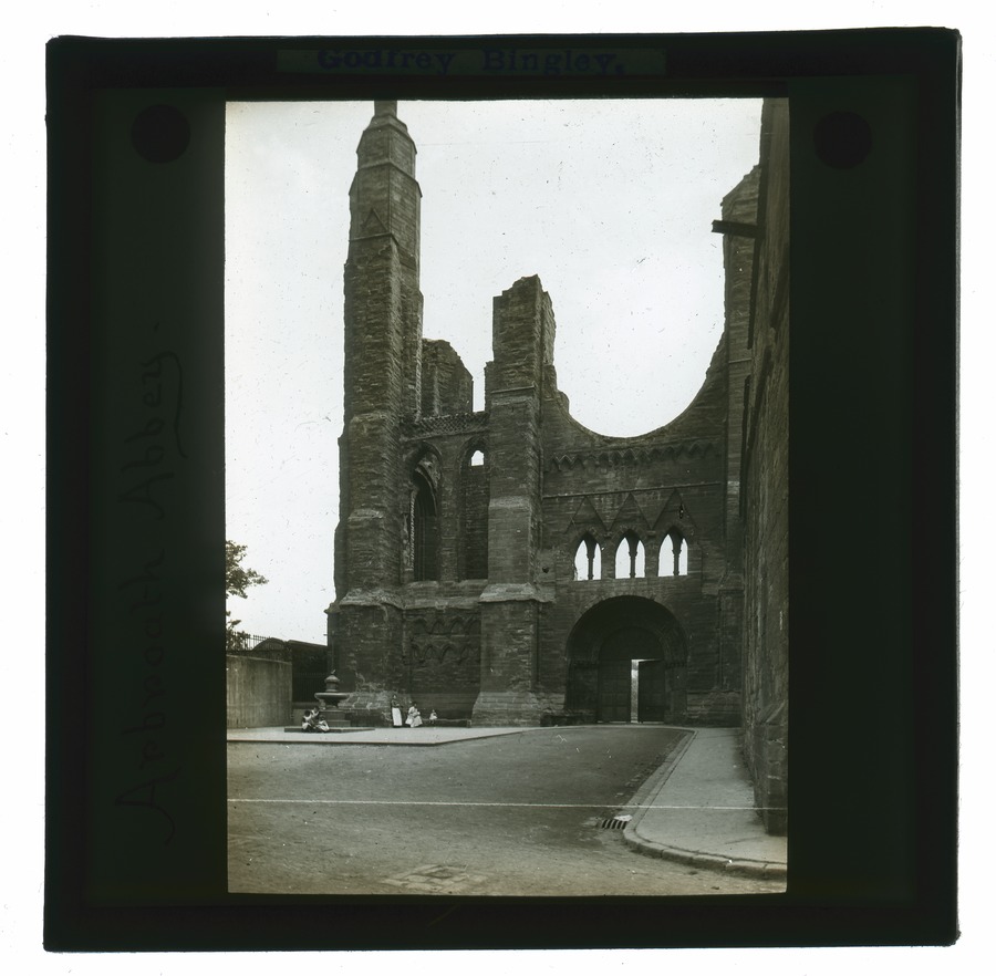 Arbroath Abbey Image credit Leeds University Library