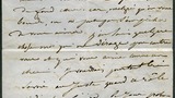Juliette Drouet letter to Victor Hugo