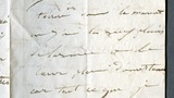Juliette Drouet letter to Victor Hugo