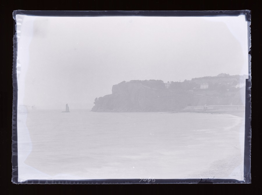 Teignmouth from sea wall promenade, Hole Head Image credit Leeds University Library