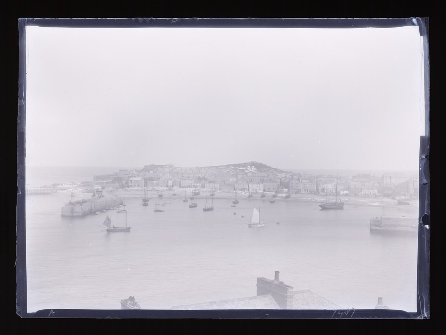 St. Ives, from hill above station Image credit Leeds University Library