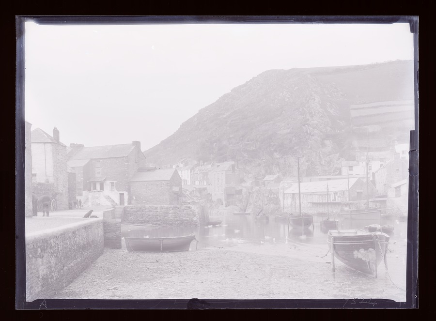 Polperro, Down harbour Image credit Leeds University Library