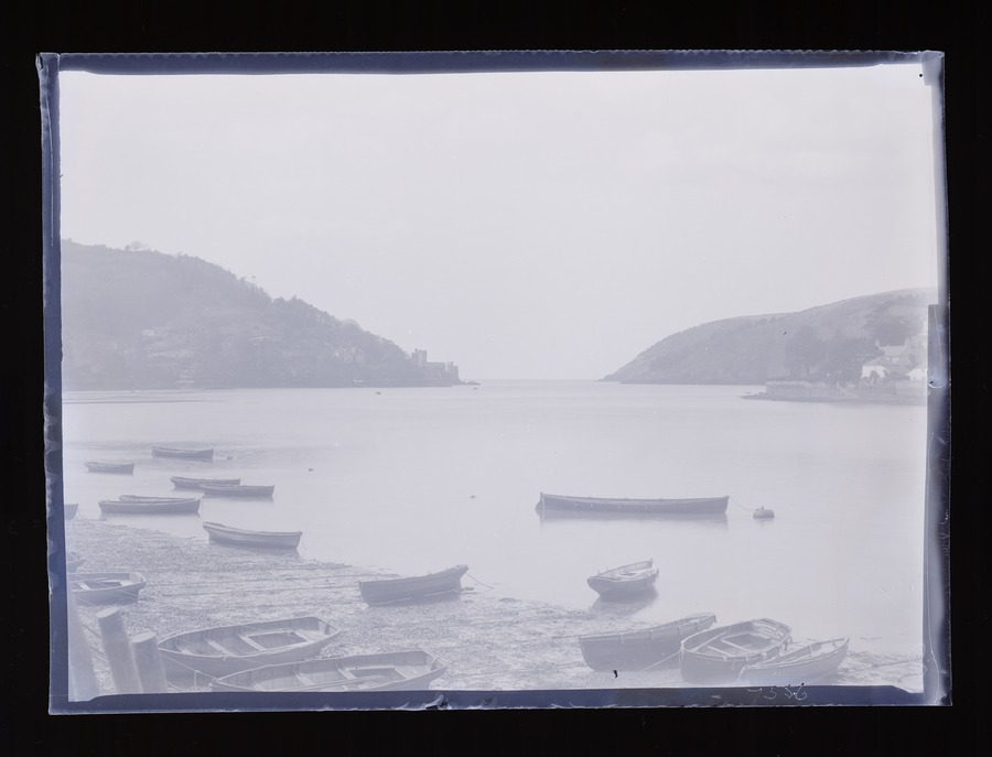 Dartmouth, Entrance to harbour Image credit Leeds University Library