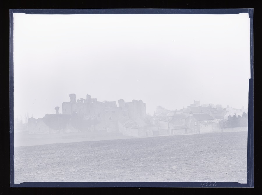 Middleham Castle, Exterior Image credit Leeds University Library