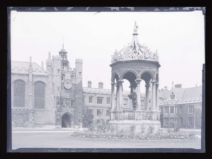 Cambridge, Trinity Fountains Image credit Leeds University Library