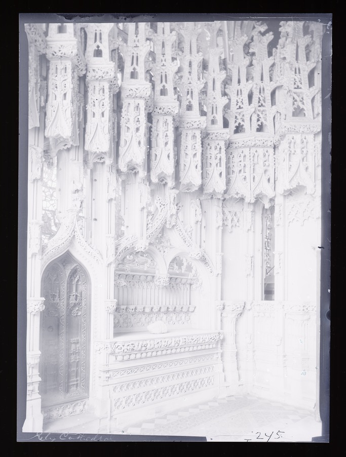 Ely Cathedral, Bishop Alcock’s Tomb Image credit Leeds University Library