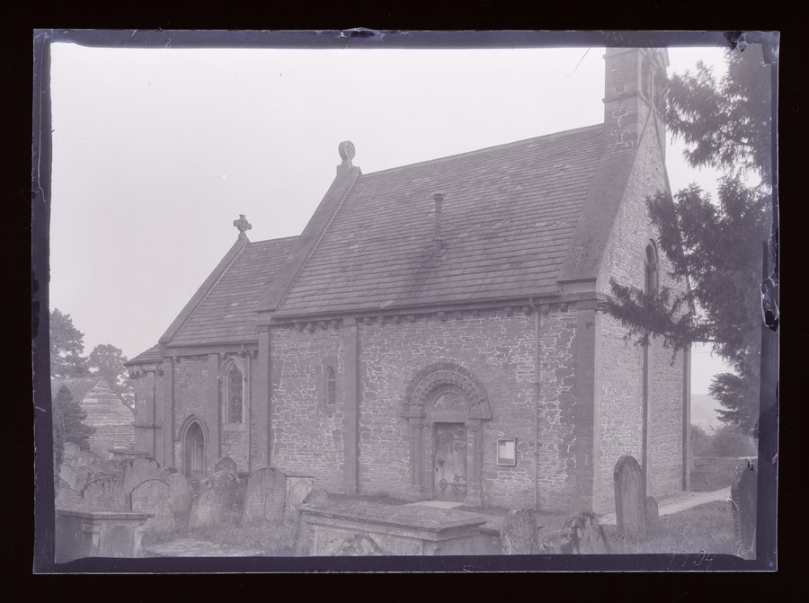 Kilpeck church St. David's Image credit Leeds University Library