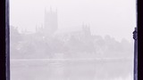 Worcester Cathedral from across river