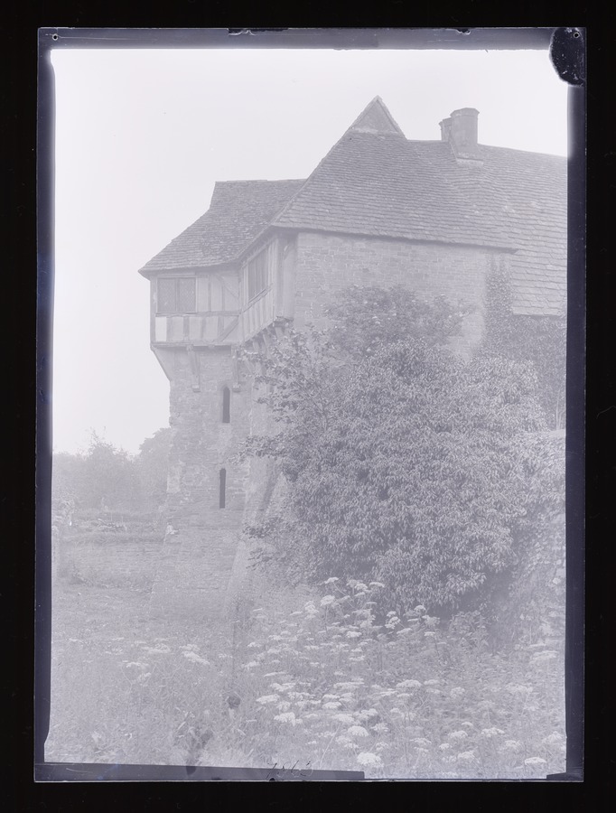 Stokesay Castle, North tower Image credit Leeds University Library