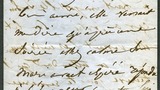 Juliette Drouet letter to Victor Hugo
