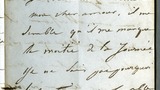 Juliette Drouet letter to Victor Hugo