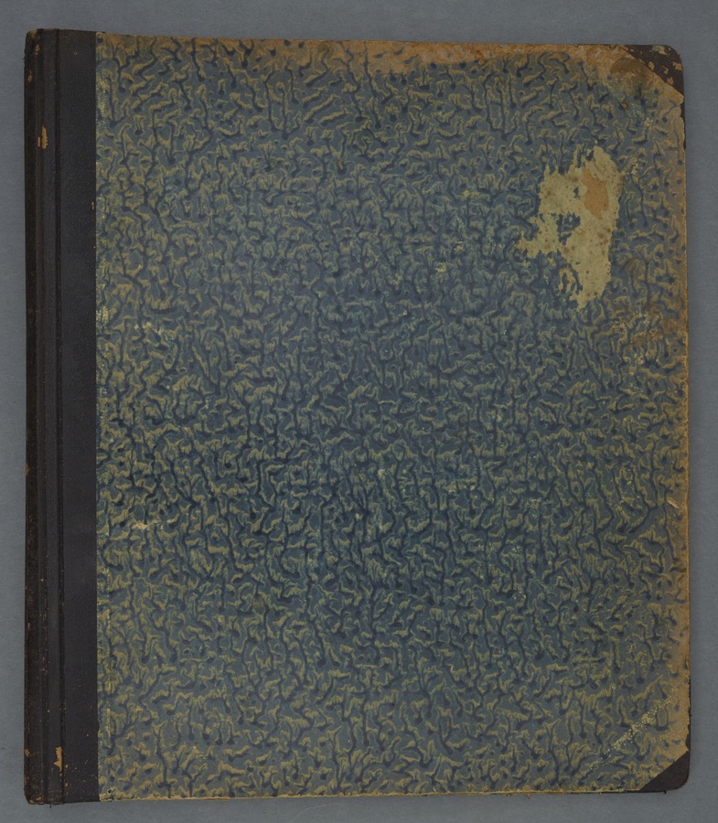 A Loose-leaf binder containing miscellaneous notes on flax and related topics Image credit Leeds University Library