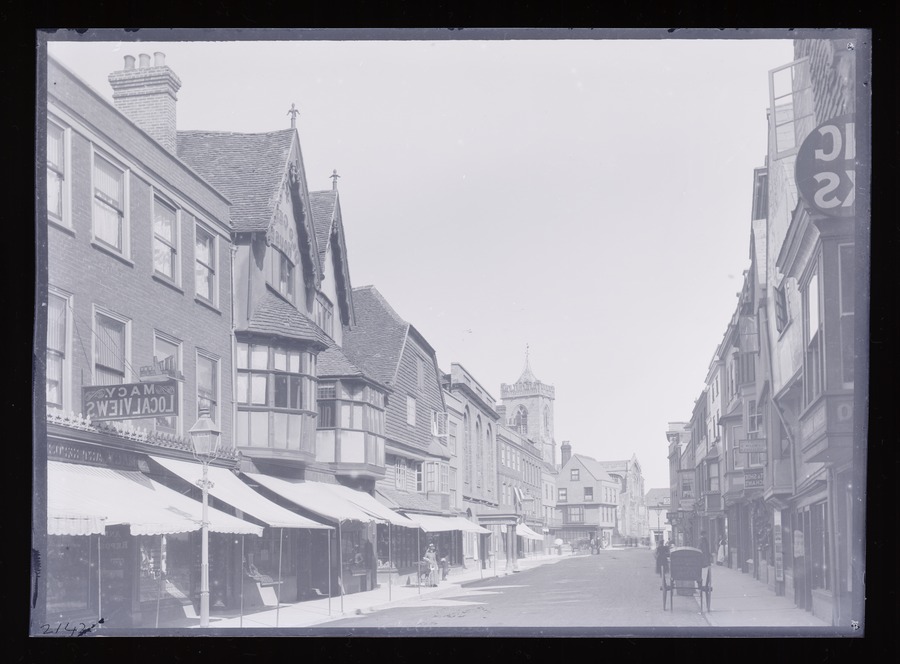 Salisbury, High Street Image credit Leeds University Library