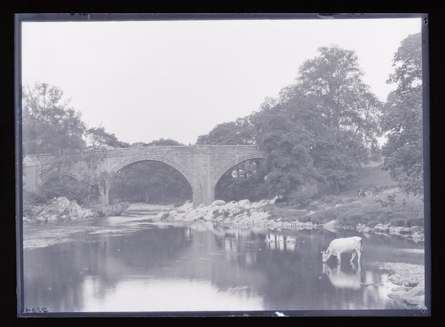 Kirkby Lonsdale, Bridge & River Lune Image credit Leeds University Library