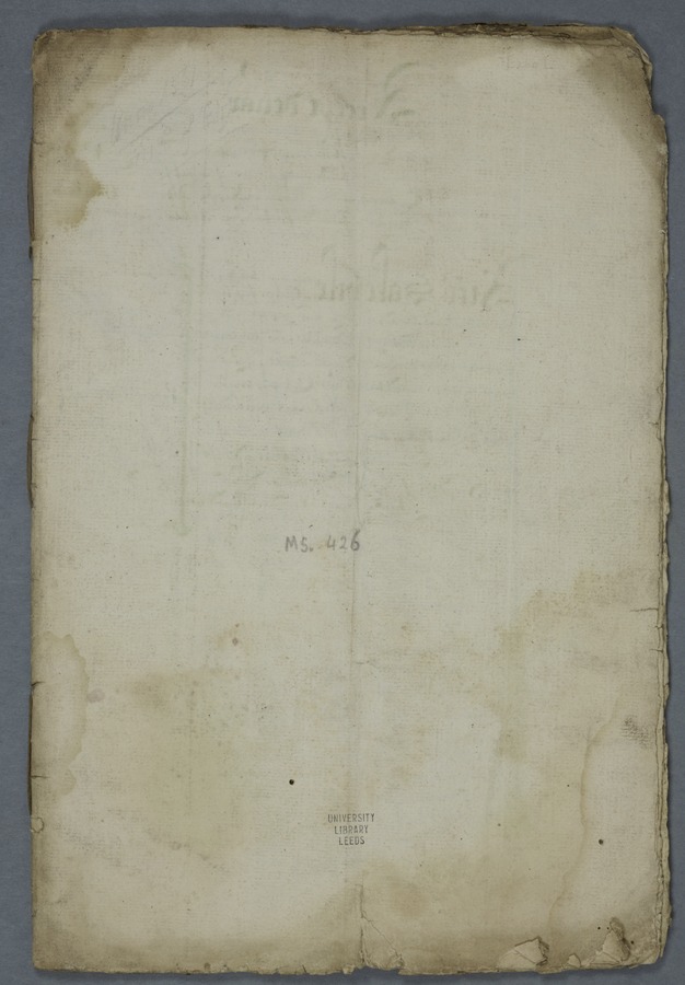 Expenses of the diets provided for the Council in Star Chamber at Westminster during Easter Term, 3 Eliz. I, 1561 Image credit Leeds University Library
