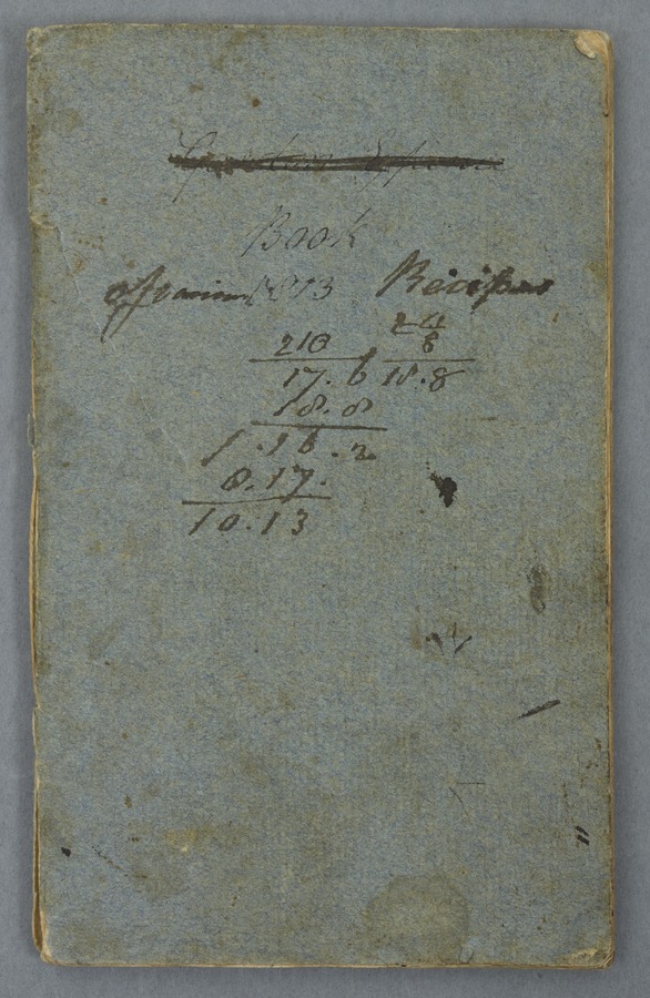 An anonymous recipe book containing culinary, medical and household recipes and memoranda, probably of Guernsey origin Image credit Leeds University Library