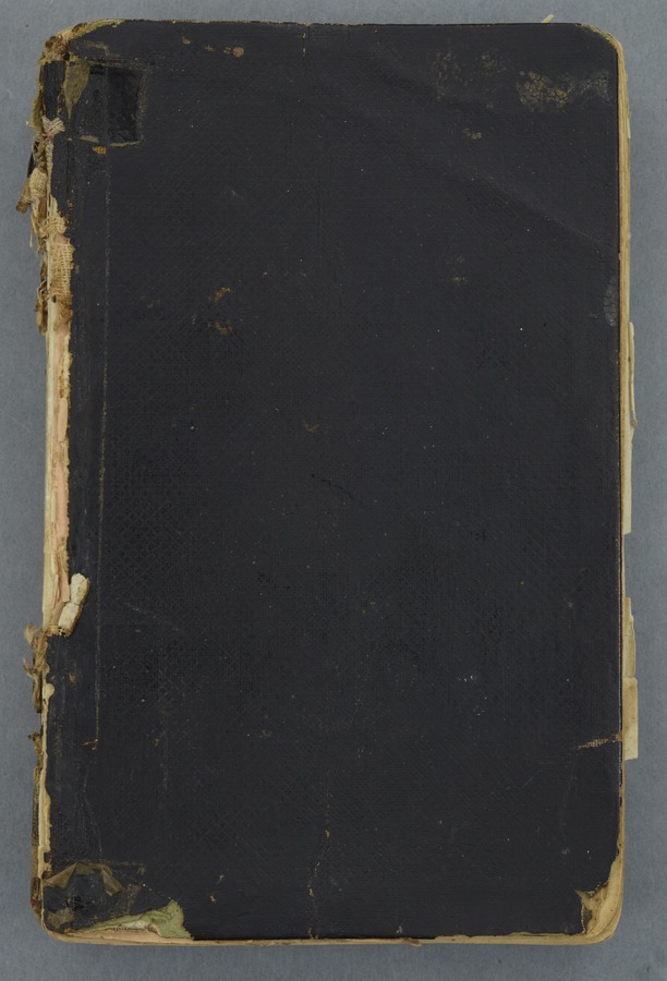 Black-backed MS recipe book of Martha Ann Whitfield, (including recipes used in the bakery) Image credit Leeds University Library