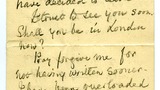 Letter from Florence Nightingale to Flora Masson