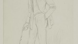 Sketch at Brough Fair.1949.